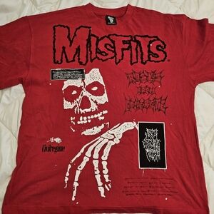 Misfits Short-Sleeve Graphic Tee - Red
